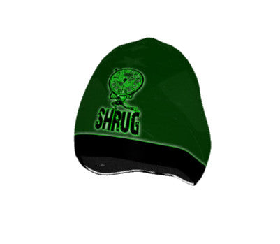 "SHRUG" BEANIE: Green - ExpressLiberty.com - Products for Libertarians, Conservatives, Patriots, and Objectivists.