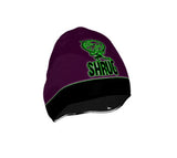 "SHRUG" BEANIE: Purple - ExpressLiberty.com - Products for Libertarians, Conservatives, Patriots, and Objectivists.