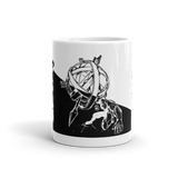 MUG: Freedom - Liberty Shrugging Atlas in Ying-Yang style. - ExpressLiberty.com - Products for Libertarians, Conservatives, Patriots, and Objectivists.