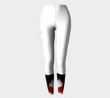 LIBERTY / FREEDOM LEGGINGS - White - ExpressLiberty.com - Products for Libertarians, Conservatives, Patriots, and Objectivists.