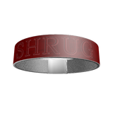 "SHRUG" SILICONE WRIST BAND: Red - ExpressLiberty.com - Products for Libertarians, Conservatives, Patriots, and Objectivists.